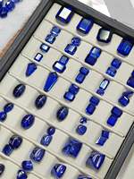 Factory Sell Lab Grown Sapphire Oval Sapphire für Schmuck herstellung Royal Blue Corn flower Blue Pulled Method Natürliche Farbe