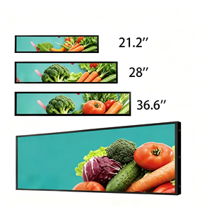 Affichage numérique LCD à écran étiré |   Écran tactile Android anti-choc RK3568 de 28,6 pouces |   Ascenseur du centre commercial de l'aéroport |   OEM - Product Image 3