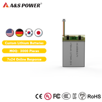 Penjualan Langsung Pabrik 603040 Baterai Lithium Polymer 3.7V 750mAh untuk Peralatan Perlindungan Lingkungan