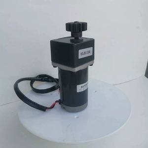 DC <strong>Brushed</strong> Motor 15W 24V 9 Teeth 13 Teeth 9rpm/min Table Automatic Motor <strong>with</strong> Controller CW/CCW ON/OFF Fast <strong>Speed</strong> Slow <strong>Speed</strong> - Product Image 4