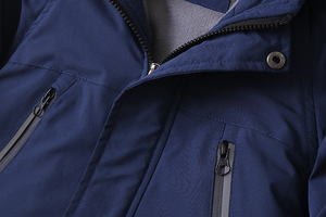 เสื้อแจ็คเก็ตเด็กผู้ชายแบบมีฮู้ดบุขนหนานุ่ม ซิปยาวสำหรับฤดูหนาว - Product Image 4