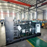 Grupo Electrógeno Diésel Weichai de 400kW 500kVA, Tipo Abierto, Trifásico, 380V, 50/60Hz, Refrigerado por Agua, con ATS, Arranque Automático, para Uso Industrial, de Reserva y Principal