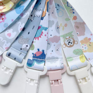 Chupete ajustable de Material PU duradero, correa de cadena anticaída, pegamento para dentición de bebé de varios estilos, accesorios especiales para bolsas - Product Image 3