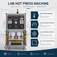 Machine de pressage à chaud pour batteries lithium-ion de laboratoire avec détection de pression pour la fabrication de cellules en pochette