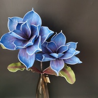 Fleurs de mousse EVA faites à la main, 83CM, fleurs artificielles de magnolia pour décoration de mariage et de maison, nouvelle collection