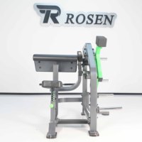 Nouveau design, trois plaques réglables, équipement de musculation commercial Q235 galvanisé, curl de bras pour la musculation