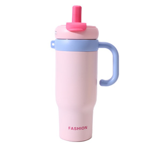 Vaso Térmico Personalizado con Logotipo, 850 ml, Acero Inoxidable, Portátil, para Auto, Doble Aislamiento al Vacío, para Bebidas Frías y Calientes, con Asa - Product Image 4