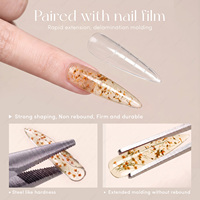 JTING Vernis à Ongles Transparent Anti-Jaunissement 12 Couleurs pour Extension de Fleurs Séchées, Sans HEMA/TPO, Fournisseurs