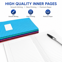 Carnet d'exercices personnalisable en papier imprimé avec reliure agrafée, vente en gros d'usine pour l'école et le bureau