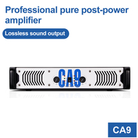 Biner D100C Professionnel Enceintes DJ Simples 15 Pouces x 4, Console de Mixage Audio 10 Canaux, Amplificateur de Puissance 2 x 750W pour Grandes Scènes