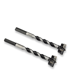 Nouvel outil de perçage à spirale allongé pour loquet de porte, avec poignée hexagonale, pour l'élimination des copeaux, scie cloche et foret hélicoïdal - Product Image 6