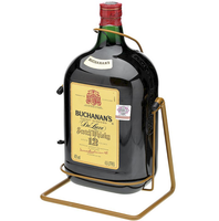 Support de présentation en métal pour bouteilles de whisky, bourbon, tequila, vodka, brandy, cognac, rhum