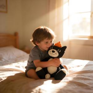 Peluches Jelly Catt <span class=keywords><strong>Jack</strong></span>, jouets en peluche de haute qualité, animaux en peluche de taille moyenne, poupées parfaites pour les cadeaux d'anniversaire des enfants - Product Image 6