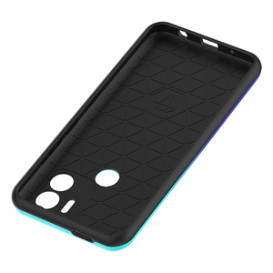 Para Motorola Moto <span class=keywords><strong>G</strong></span> Stylus 5G 2025 dos en uno revestimiento de aceite de cuero a prueba de golpes Color degradado Handyhille funda para teléfono móvil - Product Image 4