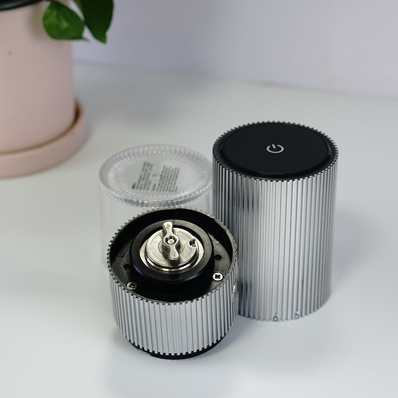 Мини портативный автоматический сенсорный контроль стальной сердечник USB электрические кофемолки