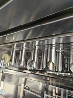 Four à fumage industriel en acier inoxydable 500 pour la fabrication de saucisses