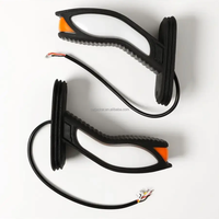 Vente en gros de clignotants latéraux LED Cobra 24V 14CM, rouge/blanc/ambre, pour camions Iveco Renault Ford, feux à double/triple faces