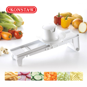 Popular Latest LFGB Interchangeable White Cucumber Slice Tabletop Vegetable Slicer - Product Image 5