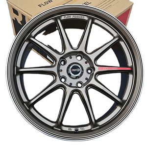 Jantes en alliage d'aluminium pour voiture de tourisme, 5x100, 5 trous, 5x108, fabricant, jante profonde, flow form, rin, 18 pouces - Product Image 1