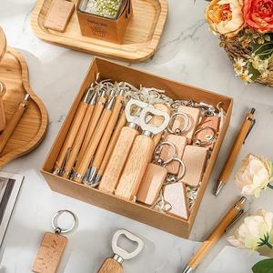 Produits écologiques en bois de bambou stylo à bille porte-clés ouvre-bouteille support pour télé<span class=keywords><strong>phone</strong></span> portable-support stylos à bille en bambou avec logo personnalisé - Product Image 3