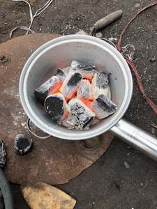 Lytchee Fruit <b>Wood</b> Hardwood BBQ Hardwood <b>Charcoal</b> Round Lump Black <b>Charcoal</b> with High Heating - Product Image 6