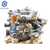 Ensemble de moteur Diesel d'origine japonais d'occasion, moteur complet 4d 33, 4d, 34, 35