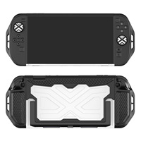 Coque de protection antichoc Mecha pour console de jeu, compatible avec 2 coques détachables en TPU+PC, compatible avec la station d'accueil, anti-chute
