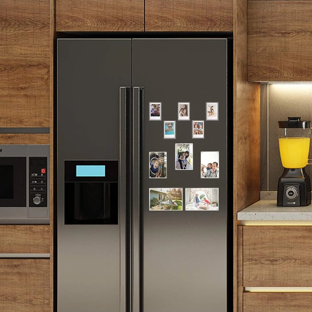 OEM Acrylic Fridge Magnetic Frame  Photo Refrigerator Magnet Picture Frame for Fujifilm Instax Mini