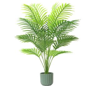 Plantes vertes artificielles de simulation, 6 pieds et 4 pieds de hauteur, 13 feuilles, arbre haut de gamme, décoration, faux arbre Cordyline - Product Image 6