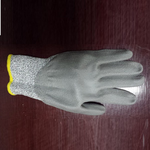 MaxiPact HPPE Anti-Cut PU Logo personnalisé En388 Niveau C Équipement <span class=keywords><strong>de</strong></span> protection individuelle Gants <span class=keywords><strong>de</strong></span> travail <span class=keywords><strong>de</strong></span> sécurité résistants aux coupures - Product Image 5