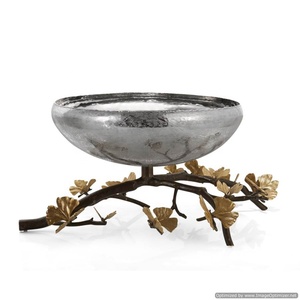Gingko más hermoso diseñador elegante cuenco nuevo diseño lattest arte y artesanía decoración al por mayor de lujo mejor calidad cuencos para servir - Product Image 1