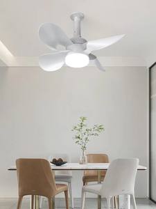 Ventilateur de plafond intérieur à 4 pales, design minimaliste en acrylique, 6 vitesses réglables, moteur DC silencieux <30dB avec contrôle par application et fonction minuterie - Product Image 4