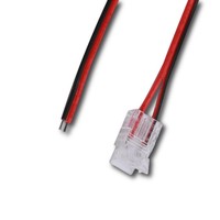 Kabel Harness Strip LED 2835 Elektronik dengan Konektor Adaptor Tanpa Solder 2-Pin 8mm 15cm dari Produsen