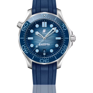 Reloj de Pulsera de Acero Inoxidable para <span class=keywords><strong>Hombre</strong></span>, Diseño Profesional, Estilo Speed Master, con Cronómetro - Product Image 1