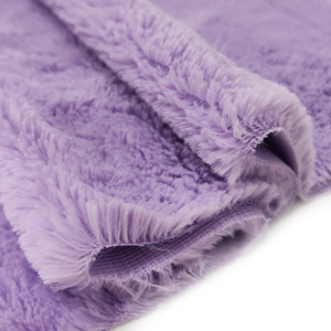 Kingcason-tela de piel de conejo de imitación a cuadros para el hogar, textil/Manta, 100% poliéster, precio competitivo - Product Image 2