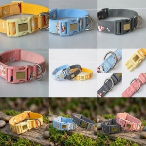 Kalung Anjing YG-113 Bahan Polyester Bernapas Motif Kartun Sport Fashion Personalisasi Gambar Anak Anjing - Product Image 3