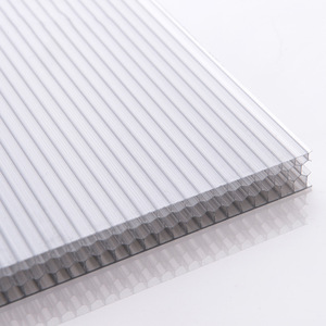 Panel de Plástico Multicapa Irrompible al por Mayor, Lámina Hueca de <span class=keywords><strong>Policarbonato</strong></span> Celular Transparente e Impermeable - Product Image 2