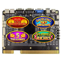 Duo Fu Duo Cai Classic 4-en-1 Vertical Nouveau Jeu de compétences avec carte PCB et logiciel, Prix usine pour machine de divertissement et machine de jeu d'arcade