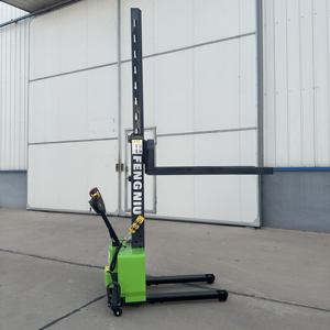 स्व-लिफ्ट स्टेकर 1200 किलोग्राम 1000 किलोग्राम स्व-लोडिंग पैलेट स्टेकर पैलेट लिफ्ट पोर्टेबल फोर्कलिफ्ट होचुभावेगन - Product Image 5