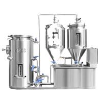 Équipement de brassage de bière domestique 300L 500L avec garantie de 6 ans, composants PLC et longue durée de vie