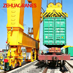 Gru a portale su rotaia <span class=keywords><strong>RMG</strong></span> intelligente e automatizzata con controllo VFD anti-oscillazione per terminali container - Product Image 4