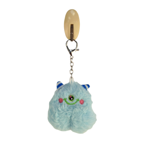 Portachiavi con Peluche Morbido a Forma di Piccolo Mostro da 7 cm, 2 <span class=keywords><strong>Colori</strong></span>, Personalizzabile con Logo, Giocattoli all'Ingrosso, Simpatici Peluche per Bambini - Product Image 2