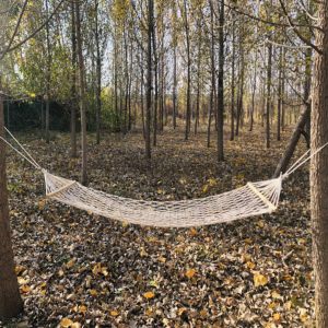 Wholesale Lightweight Portable Folding <b>Camping</b> Swing Hammock Nylon Outdoor Safety Net Tree Aerial Hanging Foldable 1 Person - Product Image 2