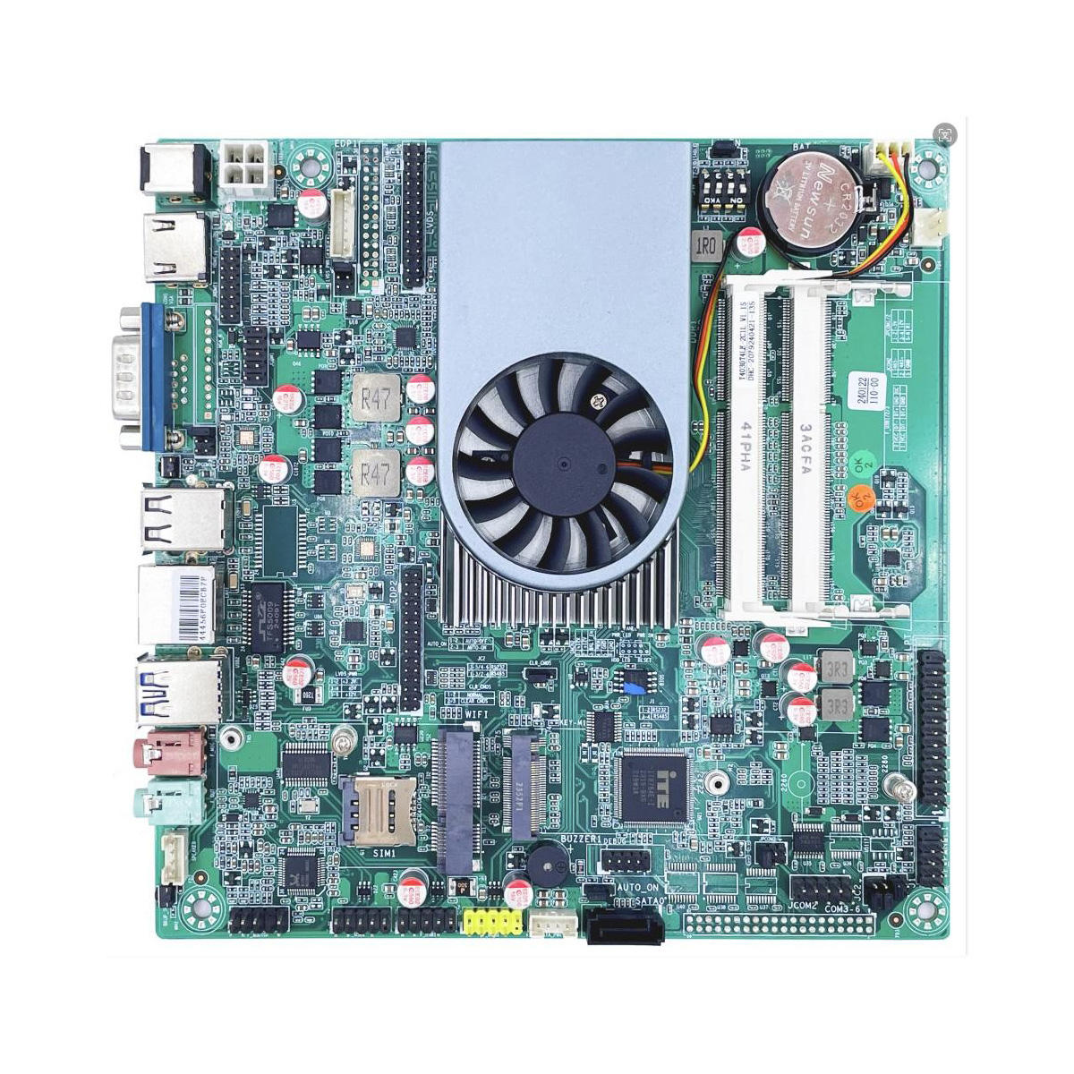 Factory Price IPC ITX Motherboard DDR3 On-Board Intel I3-4030 COM - Main Image