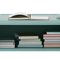 Bureau d'école réglable en hauteur pour enfants, personnalisé, avec cadre en métal, table d'écriture avec compartiment de rangement pour la salle de classe