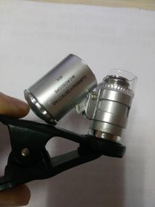 Kính Hiển Vi Bỏ Túi <span class=keywords><strong>Mini</strong></span> Chiếu Sáng <span class=keywords><strong>60x</strong></span> LED UV Cho Điện Thoại Di Động Có Clip (BM-MG8050) - Product Image 6