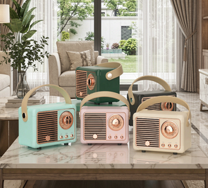 Altavoz Inalámbrico Retro, Decoración Vintage para el Hogar, BT 5.0, Mini Altavoz Portátil, Sonido Estéreo HD para Mujeres y Hombres - Product Image 1