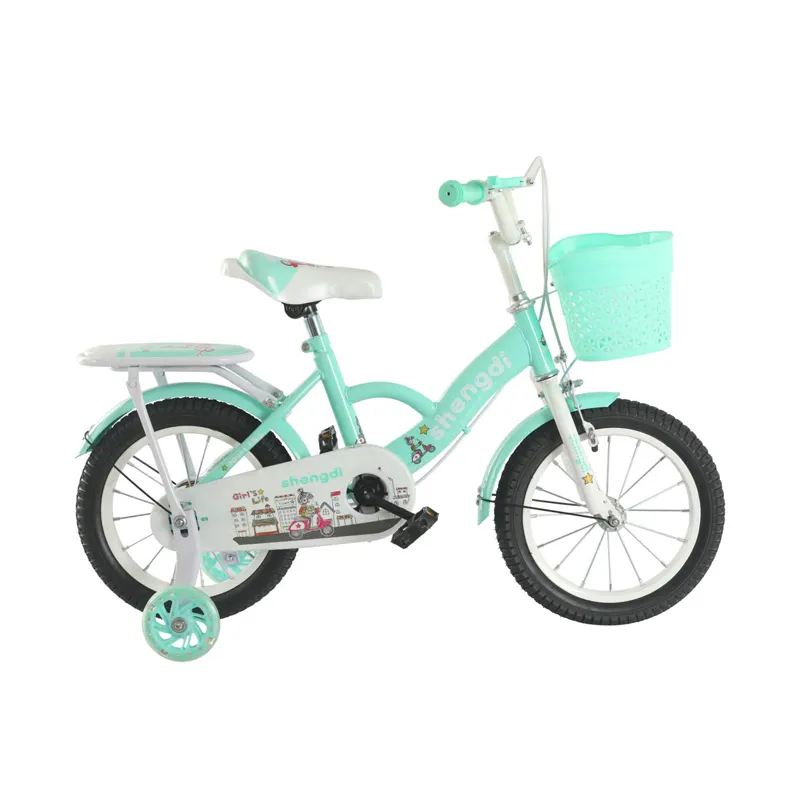 Çocuk bisiklet arka koltuk ile erkek ve kız için toptan bisiklet 12 inç 14 inç 16 inç 18 inç bisiklet