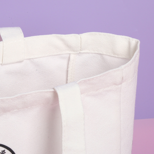 Sac de courses en coton bio réutilisable, imprimé avec un logo personnalisé, respectueux de l'environnement - Product Image 4