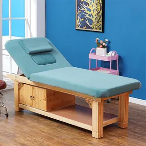Kisen-mesa plegable portátil para salón de belleza, cama de masaje profesional de alta calidad, 3 unidades, venta al por mayor